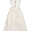 Brautdirndl midi 70cm creme Antonia 006888 ~ 34