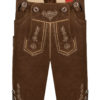 Kinder Lederhose kurz braun 140935 ~ 74