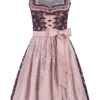 Mini Dirndl 55 cm dunkelrot altrosa Lara 014520 ~ 34