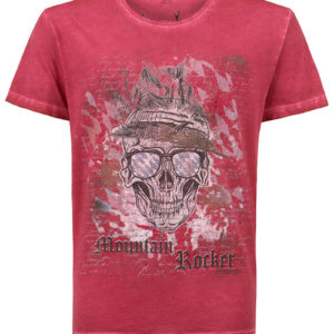Trachtenshirt rot Hektor 011094 ~ S