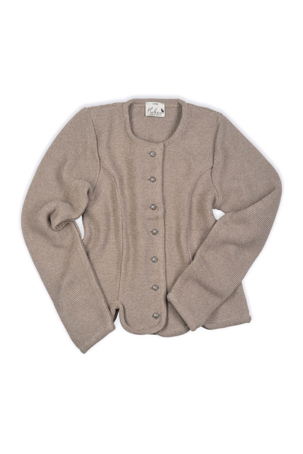 Trachten Strickjacke beige Anna 124676 ~ 30
