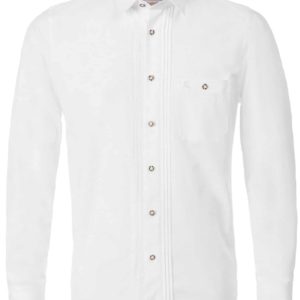 Trachtenhemd Mika2 (weiss