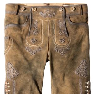 Trachtenlederhose Beppo4 (havanna gespeckt
