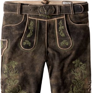 Trachtenlederhose Edgar (sepia raw