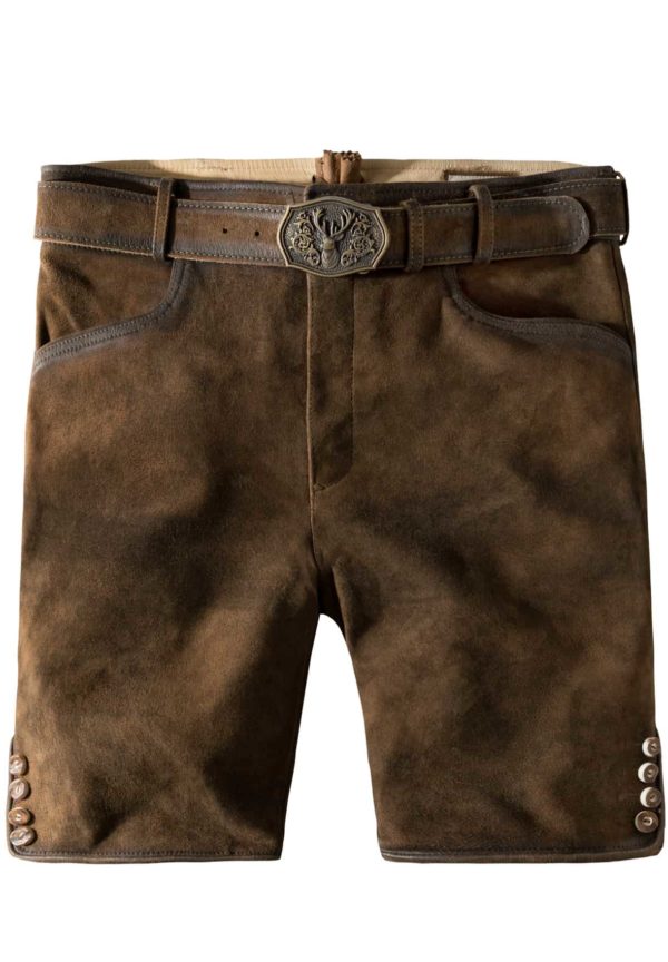 Trachtenlederhose Fred (havanna gespeckt