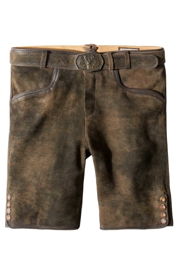 Trachtenlederhose Fred (bison gespeckt