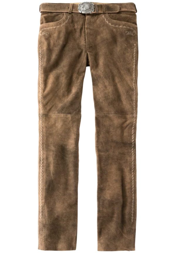 Trachtenlederhose Rocco3 (havanna