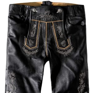 Trachtenlederhose Roxanne (black nappa