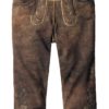 Trachtenlederhose Suzan (stein geäscht
