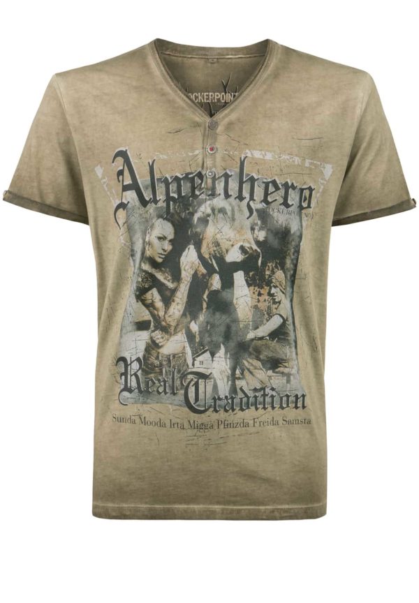 Trachtenshirt Alpenhero (sand