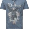 Trachtenshirt Berghero (rauchblau