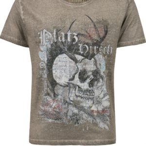 Trachtenshirt Bruno (stein