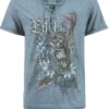 Trachtenshirt Edelbock (rauchblau