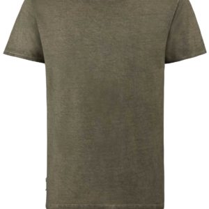 Trachtenshirt Falko Rundhals (olive