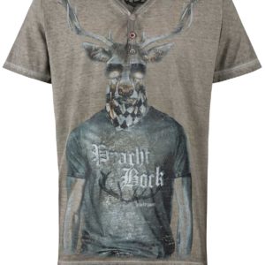 Trachtenshirt Prachtbock (stein