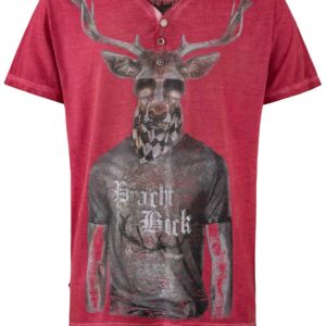Trachtenshirt Prachtbock (rot