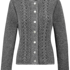 Trachtenstrickjacke Mabella (grau