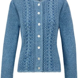 Trachtenstrickjacke Mabella (hellblau