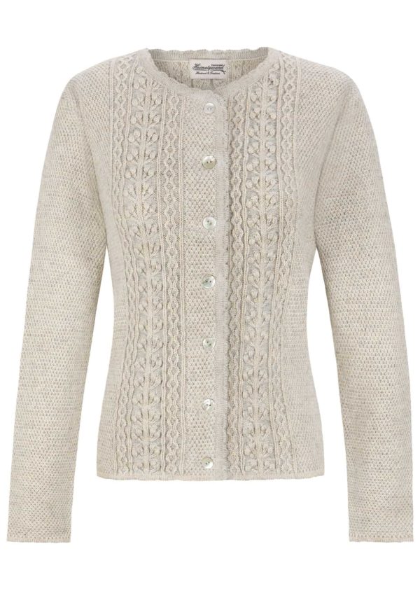 Trachtenstrickjacke Mabella (natur
