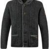 Trachtenstrickjacke Milan (anthrazit