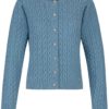 Trachtenstrickjacke Sophia (hellblau
