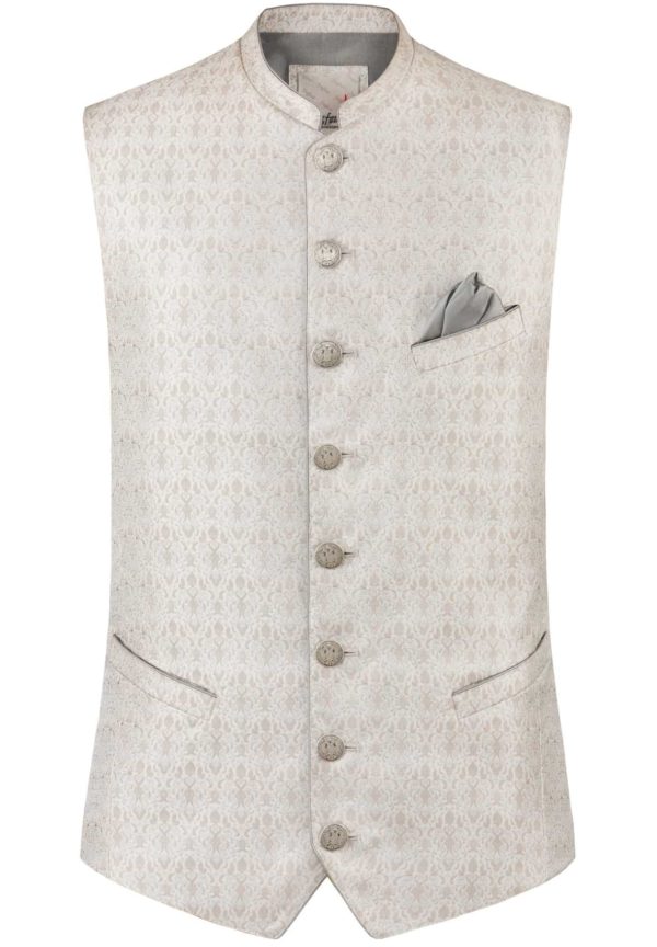 Trachtenweste Anselmo (taupe
