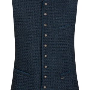 Trachtenweste Renato (blau