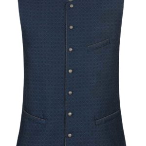 Trachtenweste Romeo (blau