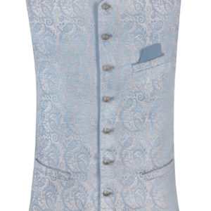 Trachtenweste Silvano (rauchblau