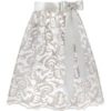 Dirndlschürze floral bestickt mit Perlen (65 cm) ~ L