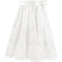​Dirndlschürze mit Rosenmuster (65 cm) ~ L