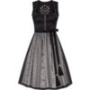 Dirndl LARISSA (70 cm) ~ 32 ~ schwarz