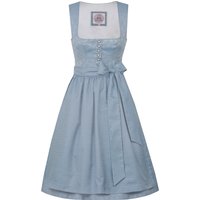 Dirndl LANGDORF (65 cm) ~ 38 ~ blau
