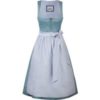 Dirndl BECHHOFEN (65 cm) capriblau ~ 36 ~ petrol