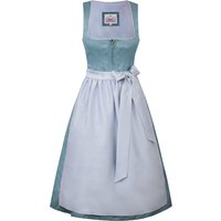 Dirndl BECHHOFEN (65 cm) capriblau ~ 36 ~ petrol