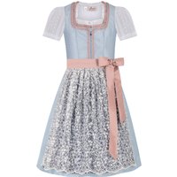 Kinderdirndl FLORENTINA ~ 140 ~ hellblau