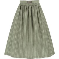 Dirndlschürze gestreift mit Rankenmuster (70 cm) ~ XL