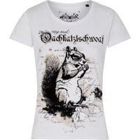 Trachtenshirt DORLE ~ 3XL ~ weiß