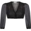 Dirndlbluse MATHILDA ~ 30 ~ schwarz