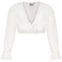 Dirndlbluse KATI ~ 30 ~ creme