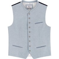 Trachtenweste JOEL (slim fit) ~ 102 ~ hellblau