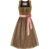Dirndl THERESIA (80 cm) ~ oliv ~ 38