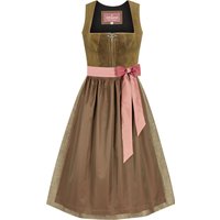 Dirndl THERESIA (80 cm) ~ oliv ~ 38