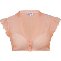 Dirndlbluse WALDBRUNN peach ~ 30