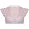 Dirndlbluse WALDBRUNN puderrosa ~ 30