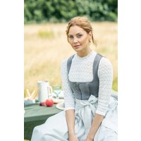 Dirndl MARKTL (65 cm) asphaltgrau ~ 30 ~ grau