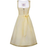 Dirndl HOHENAU (70 cm) zitrone ~ gelb ~ 42