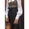 Dirndlschürze NIEDERAUDORF (70 cm) ~ XL ~ schwarz