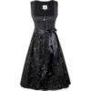 Dirndl LANGFURTH (65 cm) ~ 32 ~ schwarz