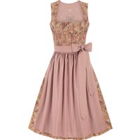 Dirndl in Leinenoptik (70 cm) ~ 36 ~ rost
